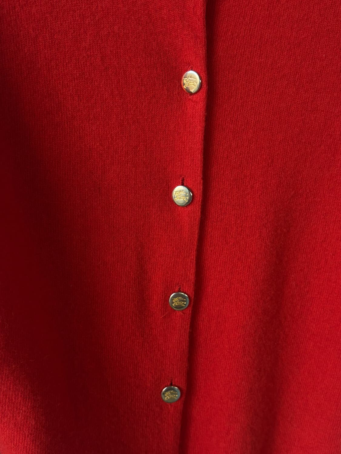 버버리 90‘s 램스울 가디건 상품이미지4