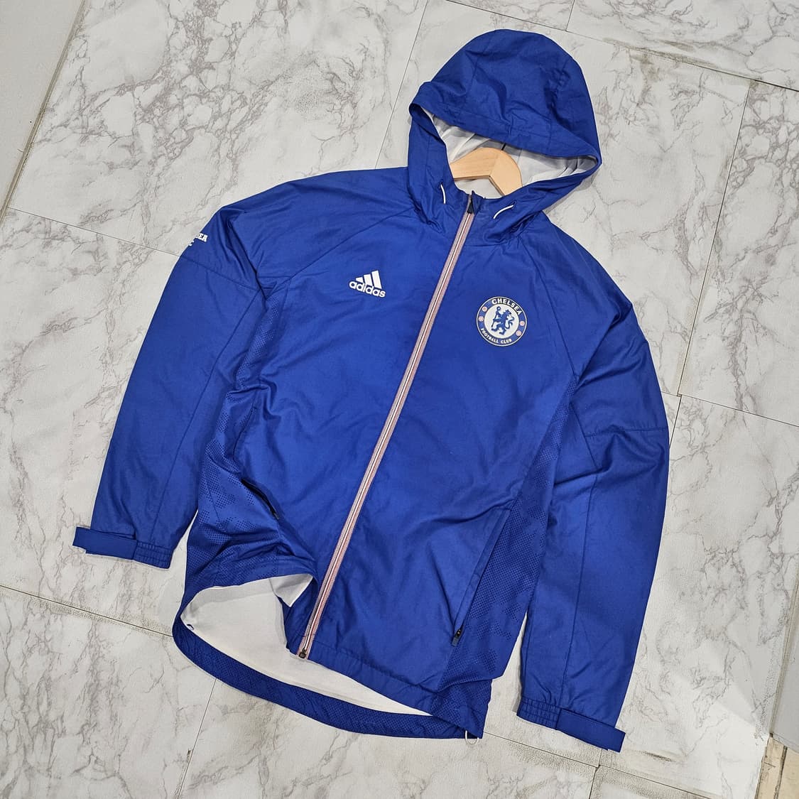 아디다스 첼시 트레이닝 후드 바람막이M 상품이미지1