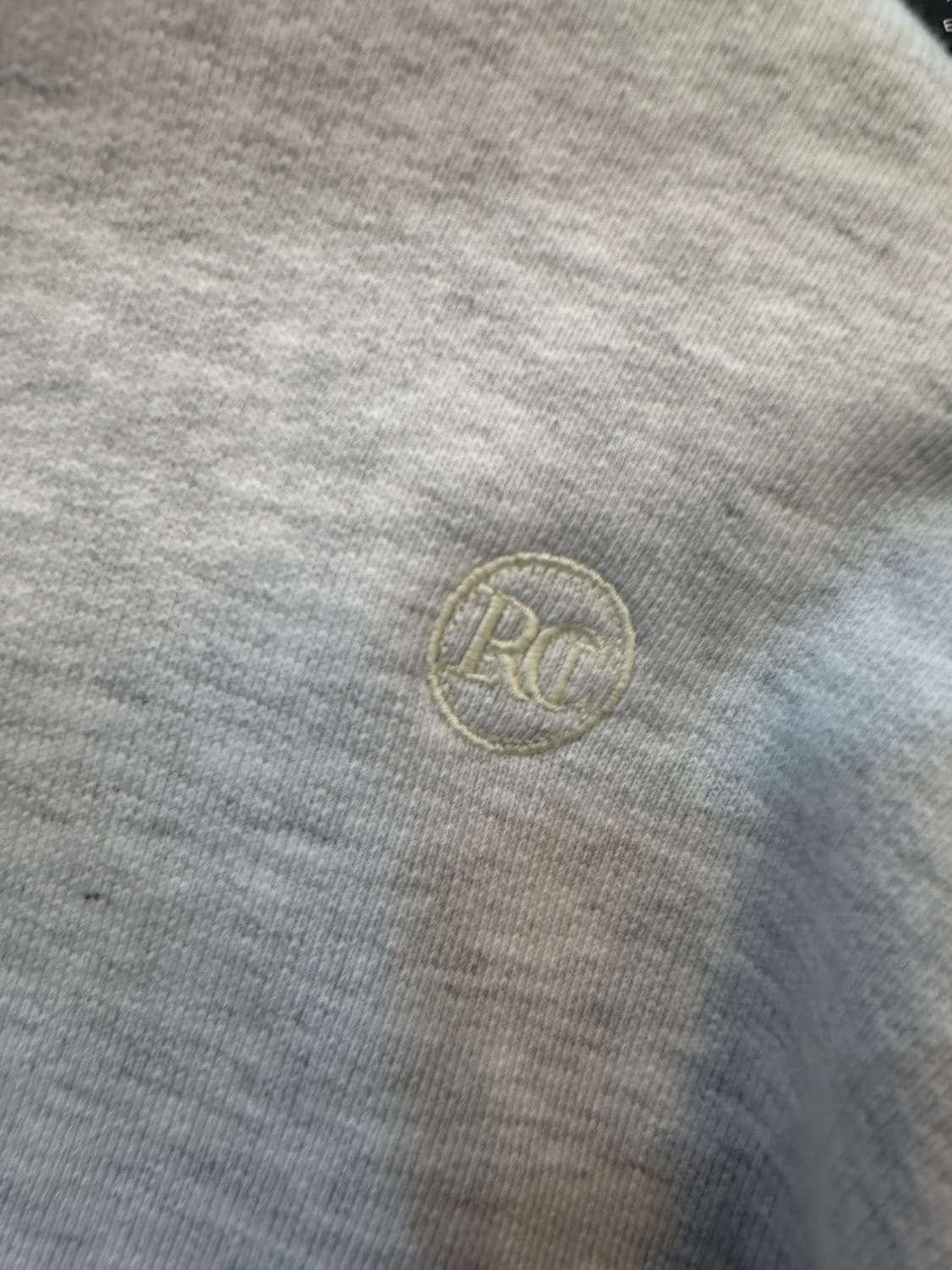 F) 렉토 라이트 그레이 프린팅 맨투맨 티셔츠 상품이미지3