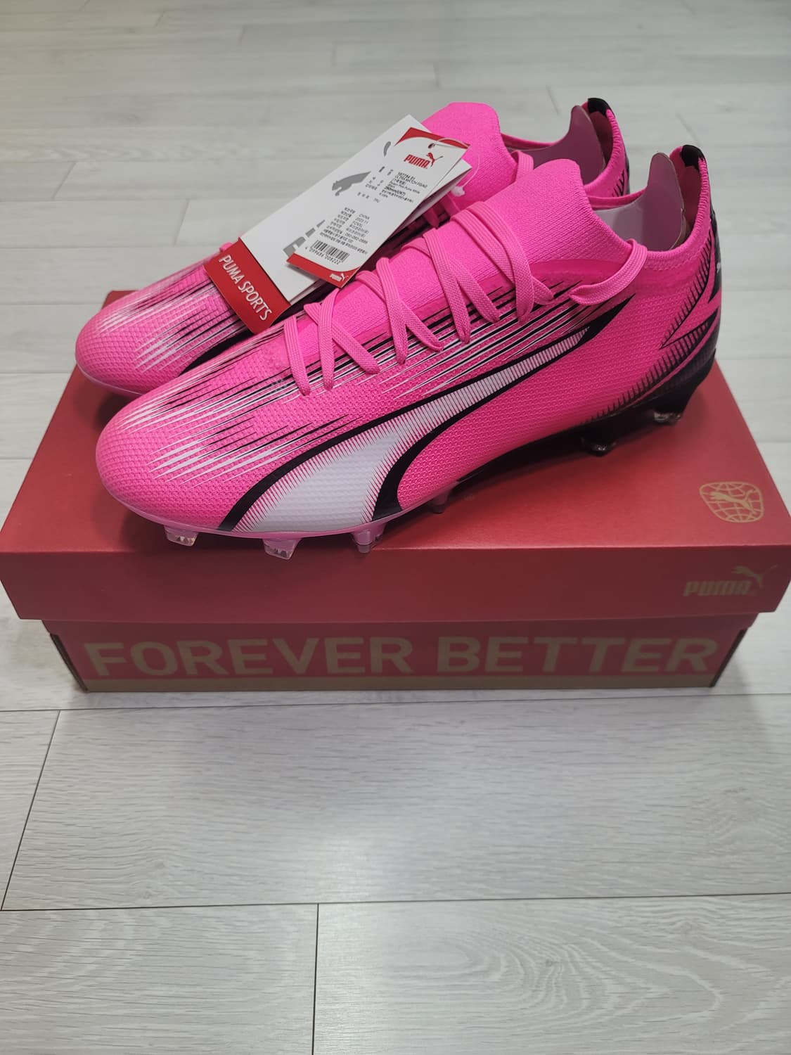 (260)푸마 축구화 울트라 매치 FG/AG[대전 직거래도 가능] 상품이미지4