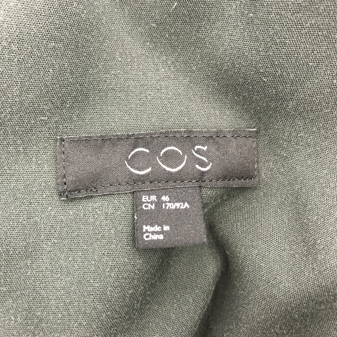 COS 코스 후드 패디드 파카 카키 [46] 상품이미지4