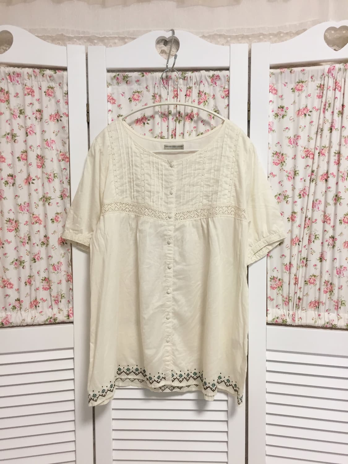 빈티지 모리 블라우스 상품이미지1