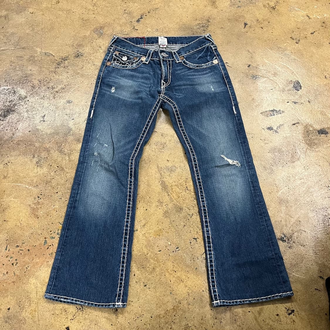 [정품/31] 트루릴리젼 부츠컷 데님 청바지 b17 상품이미지2