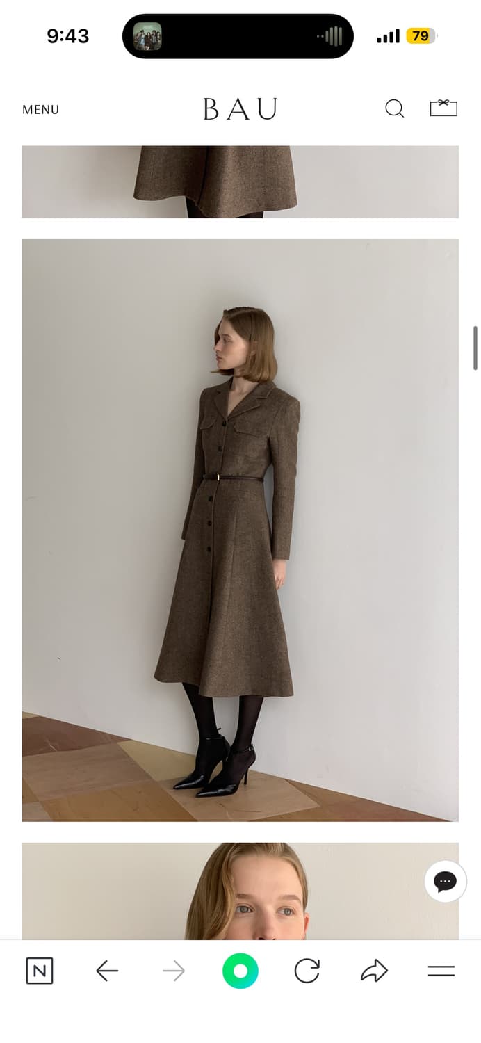 브라이드앤유 니아원피스 (벨트포함) 상품이미지2