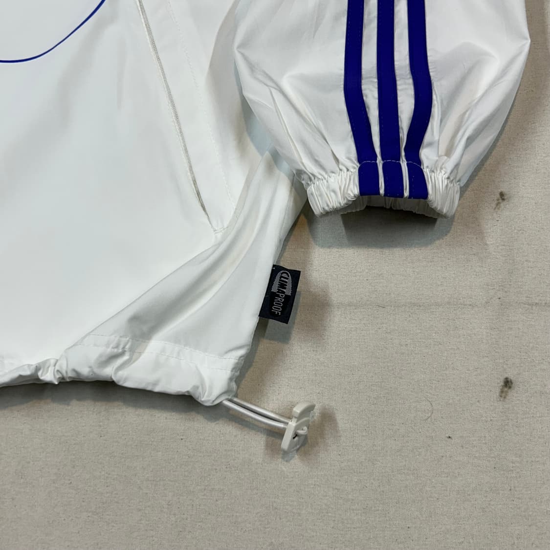 M) 아디다스 2002 월드컵 반집업 아노락 바람막이 화이트 상품이미지5