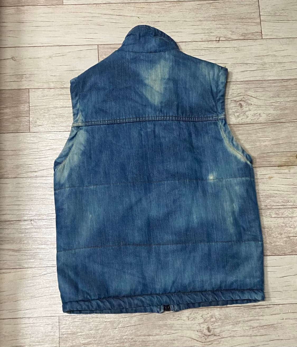 빈티지 청 조끼 사이즈 100 ~ 105 상품이미지4