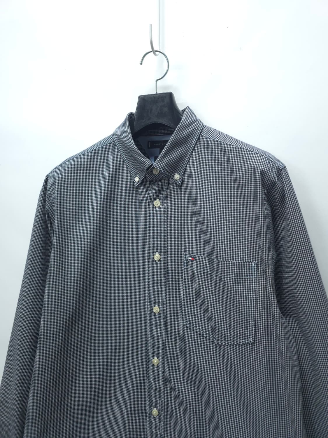 타미힐피거 레귤러핏 잔체크셔츠 ( 95~100 ) 상품이미지2