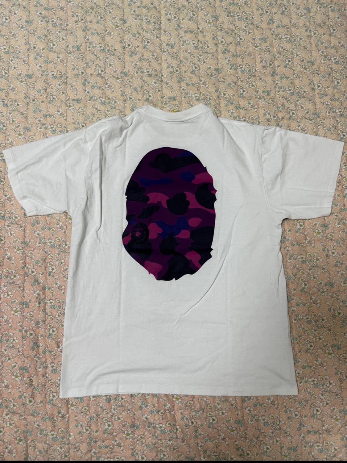 베이프 빅 에이프 퍼플 티셔츠 상품이미지2