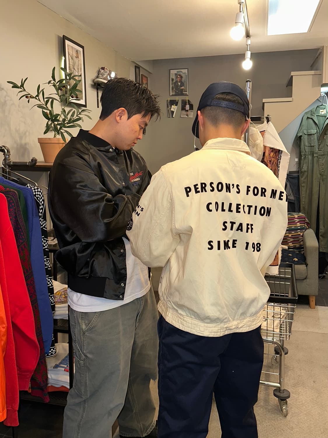 90’s Men’s for men embroider jacket 상품이미지1