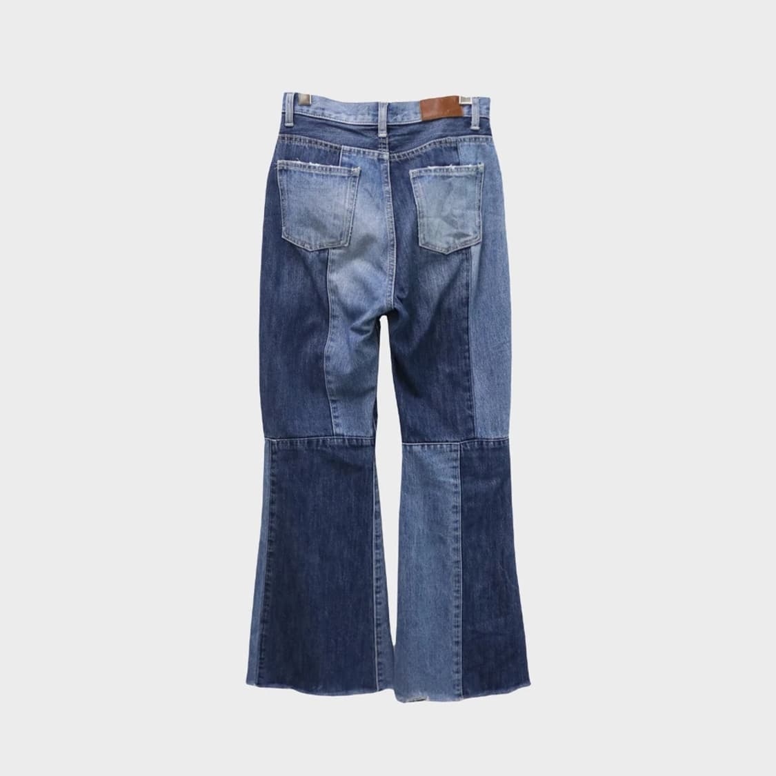 EVRIS 데님 패치워크 부츠컷 팬츠 62021 상품이미지2