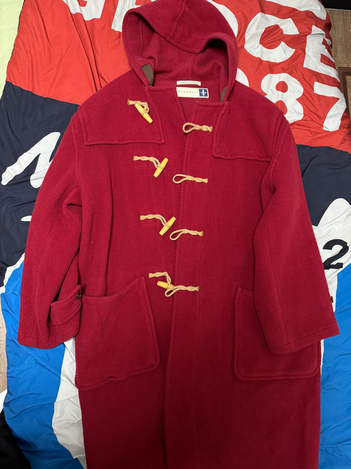 영국 글로버올 더플 코트  상품이미지1