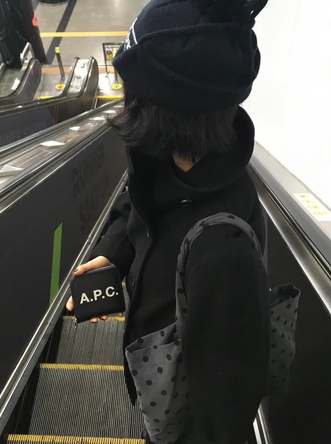 슬로피파이 코듀로이 도트 토트백 상품이미지3