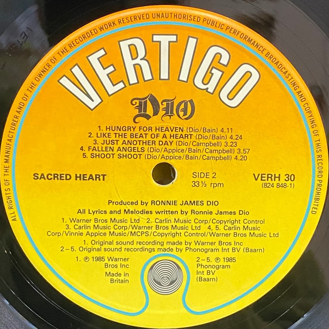 (LP) Dio -Sacred Heart 상품이미지5