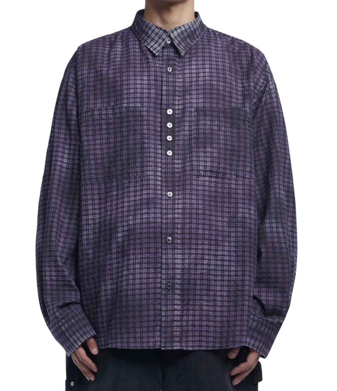 노매뉴얼 OVERDYED CHECK 셔츠 [m] 상품이미지1