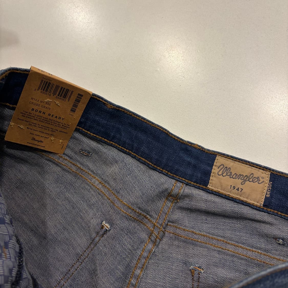 [31x34] 랭글러 브라이슨 스키니 데님 팬츠 청바지 D182 상품이미지8