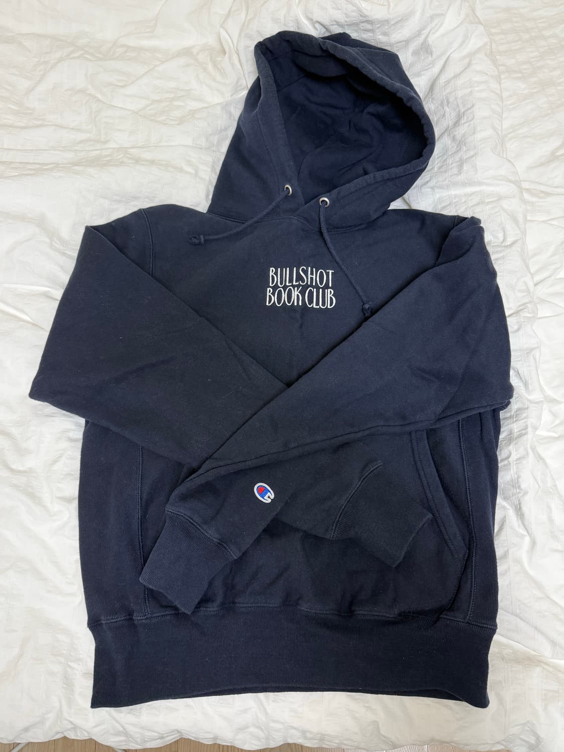 챔피온 리버스 위브 후드티 S 네이비 상품이미지1