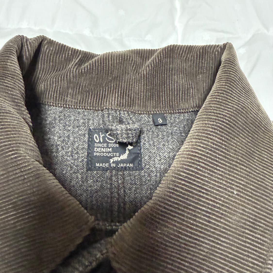 오어슬로우 커버올 자켓 하운드투스체크 3사이즈 상품이미지2