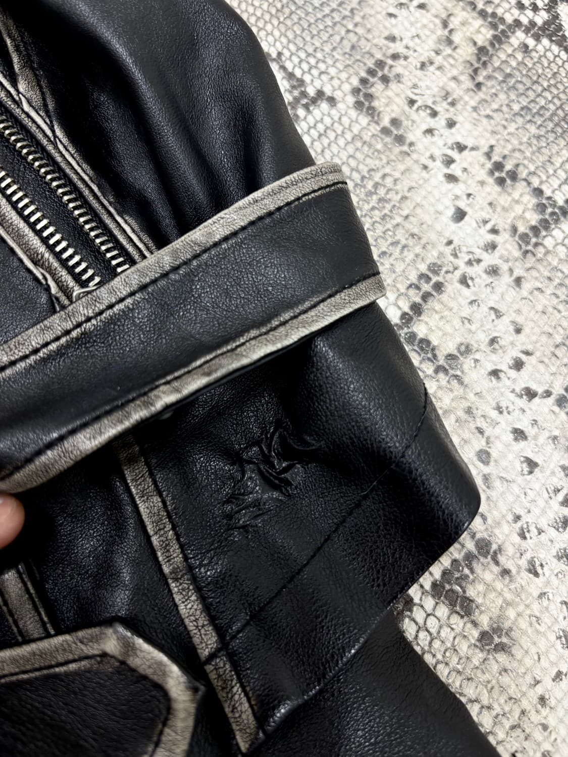 “Vintage” Rock Chic Mood Side Zipper Stu 상품이미지8
