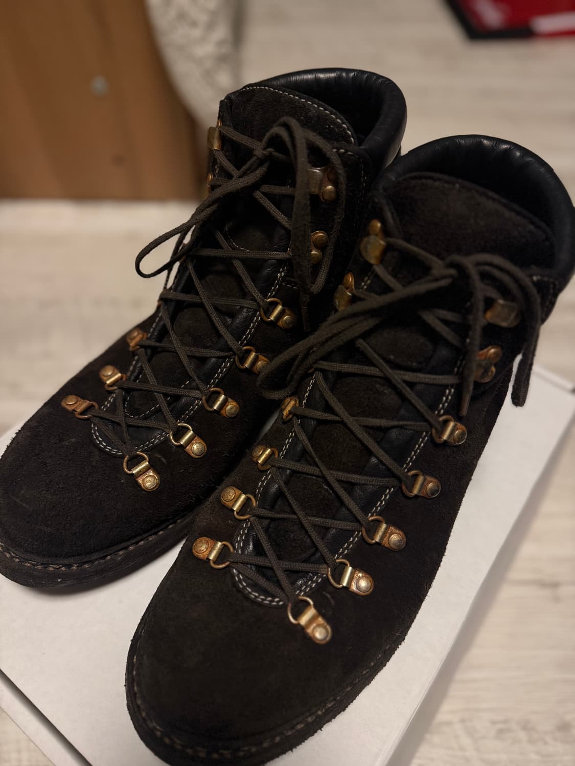 [44]  구이디 GUIDI 하이킹 스웨이드 부츠 브라운 상품이미지1