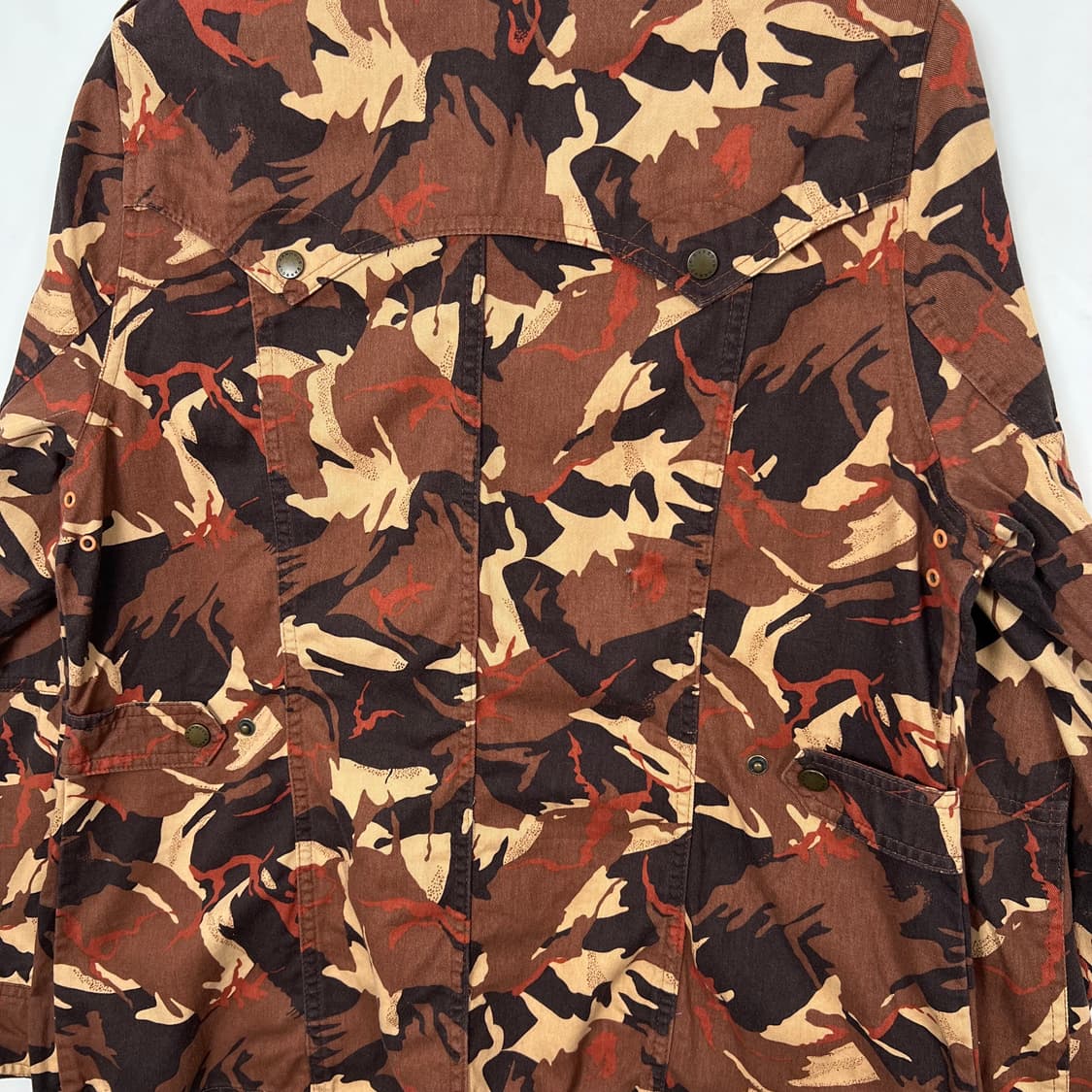 BARBOUR 바버 엘보우 패치 카모 헌팅 자켓 상품이미지5