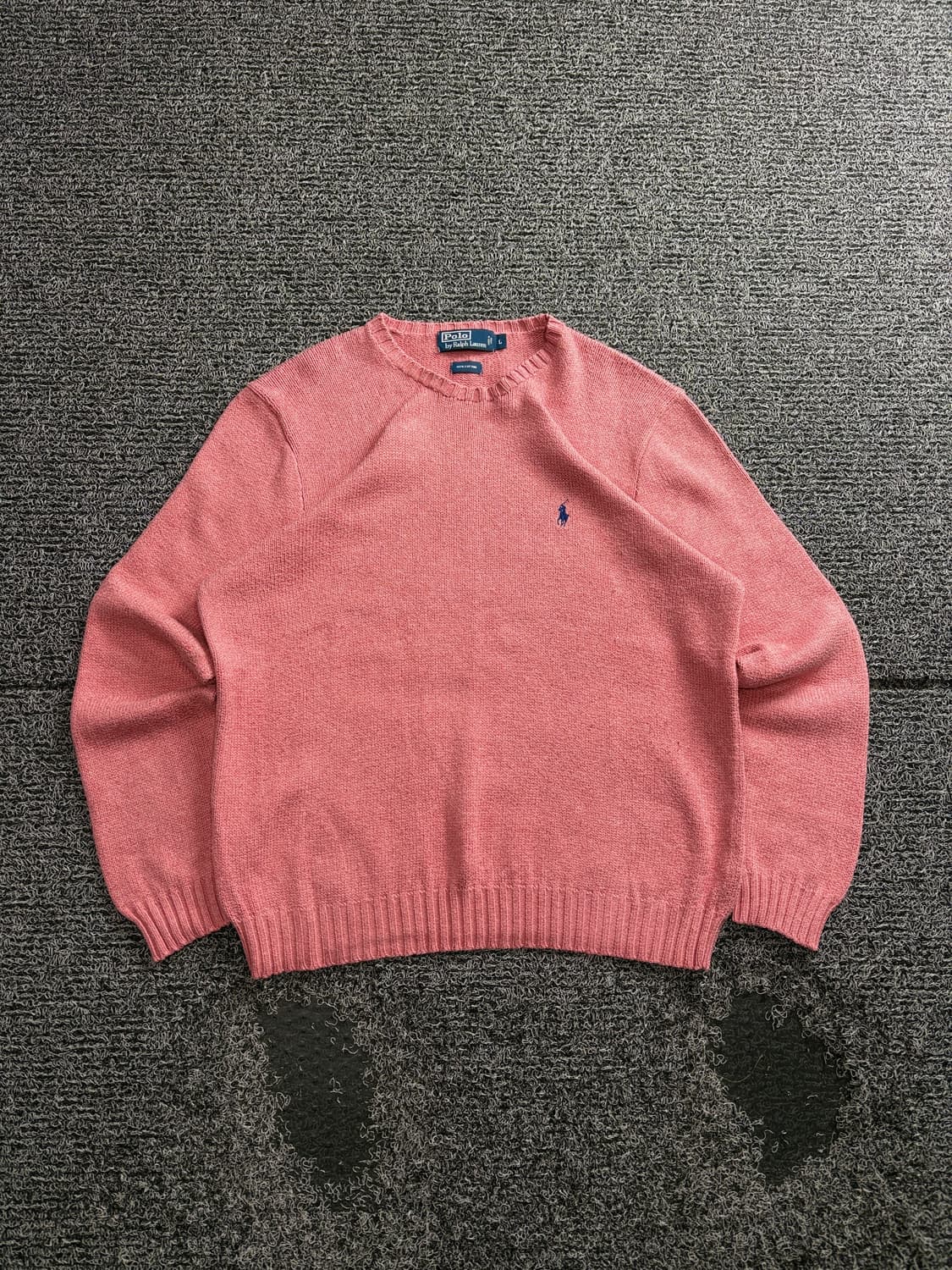 폴로 랄프로렌 아카이브 포니로고 코튼 니트 3467 상품이미지2