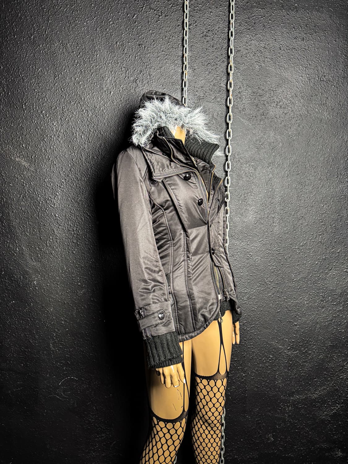 2000’s MAISON GILFY – Fur Short Parka 상품이미지4