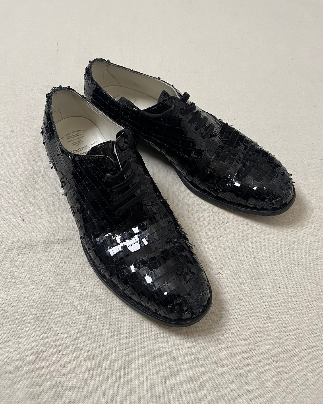 언더커버 타케가하라 스팽글 더비슈즈 undercover 245 상품이미지2