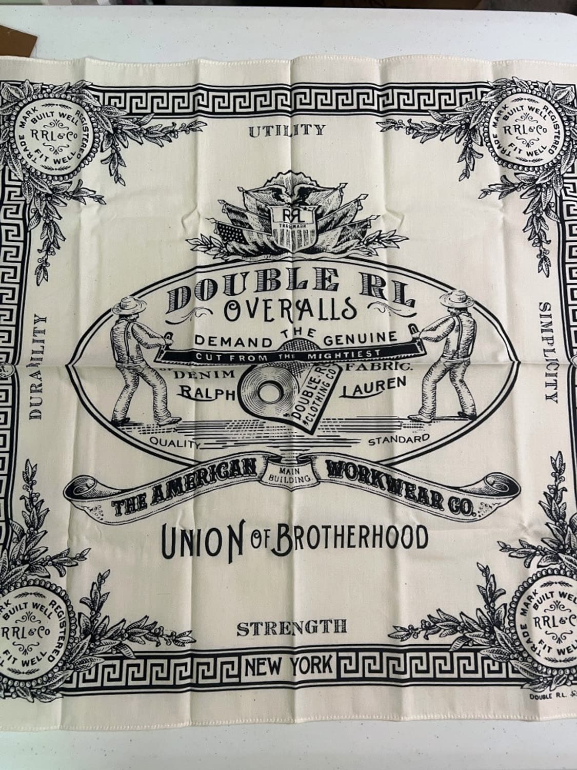 더블알엘 스카프 상품이미지1