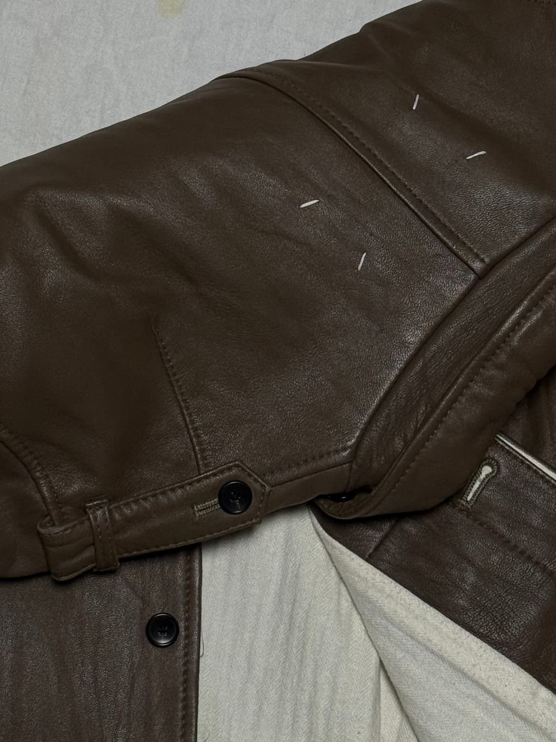 마틴 마르지엘라 90s 블랭크 라벨 밀리터리 자켓 상품이미지5