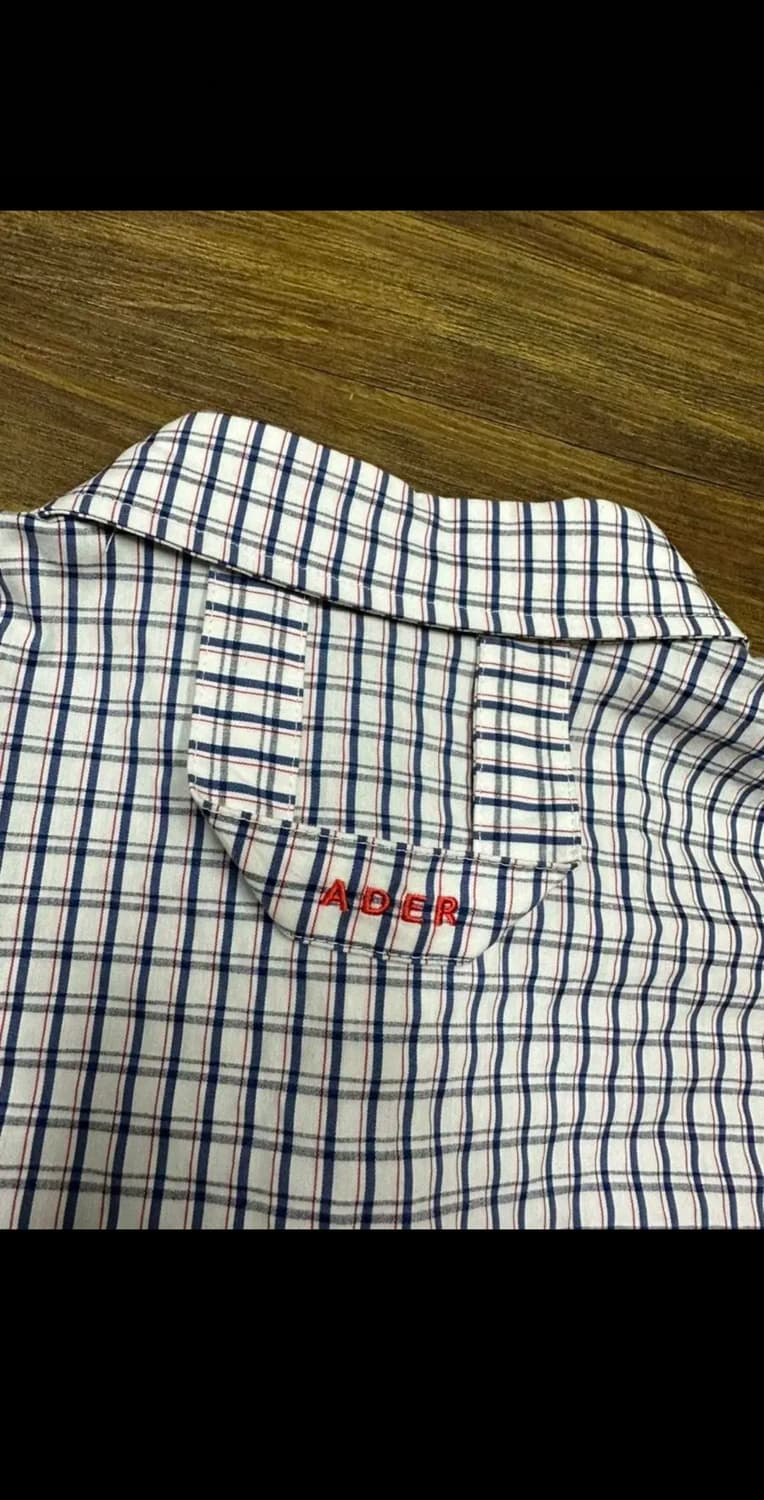 아더에러 스탬프체크 오버셔츠 상품이미지9