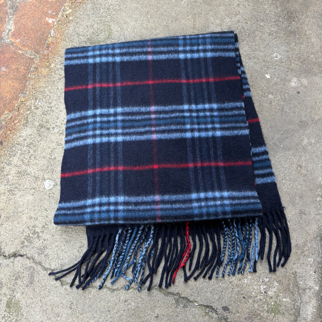 Vintage 빈티지 체크 머플러 목도리 상품이미지2