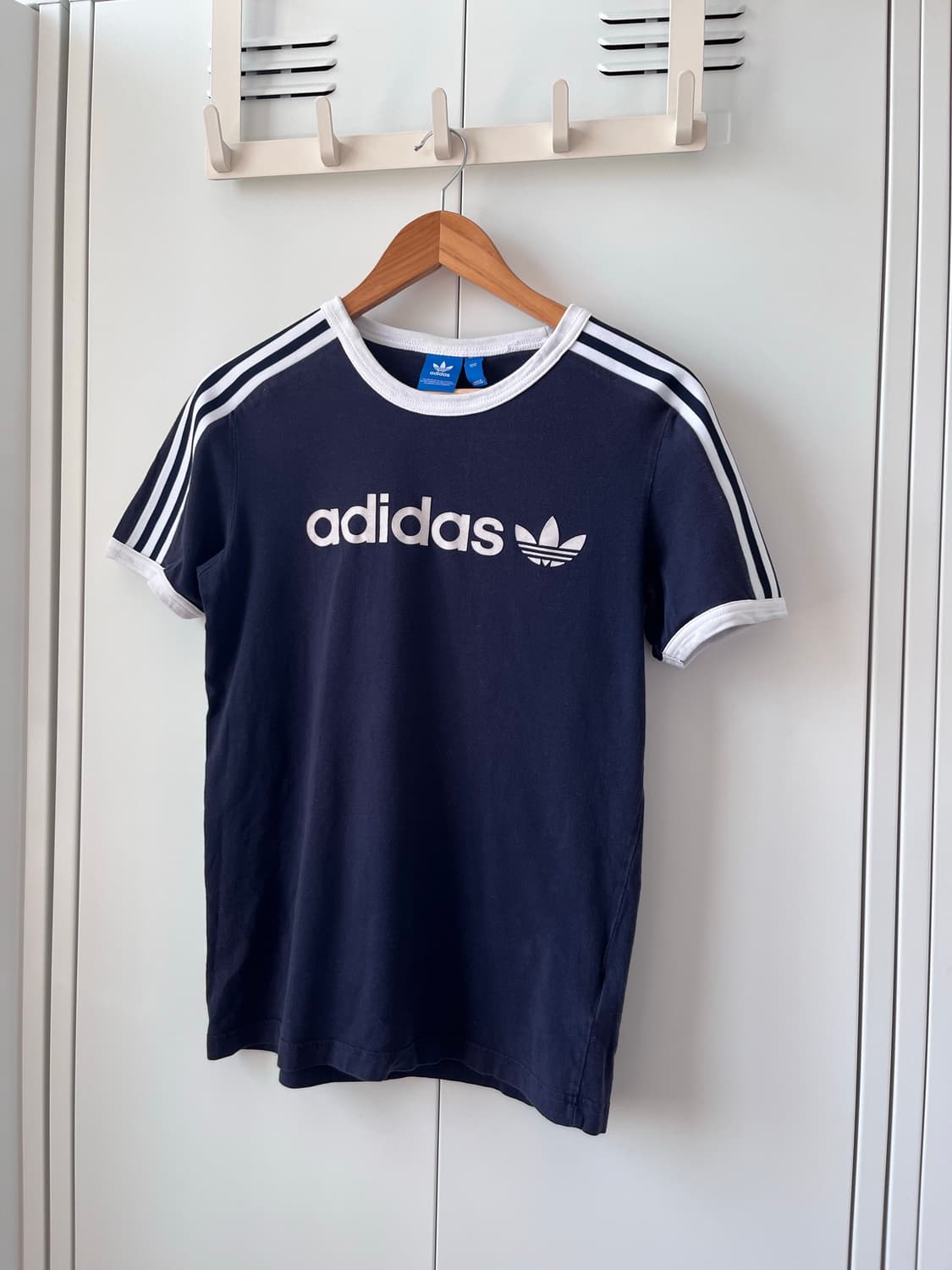Adidas vintage 아디다스 네이비 반팔 티셔츠 상품이미지5