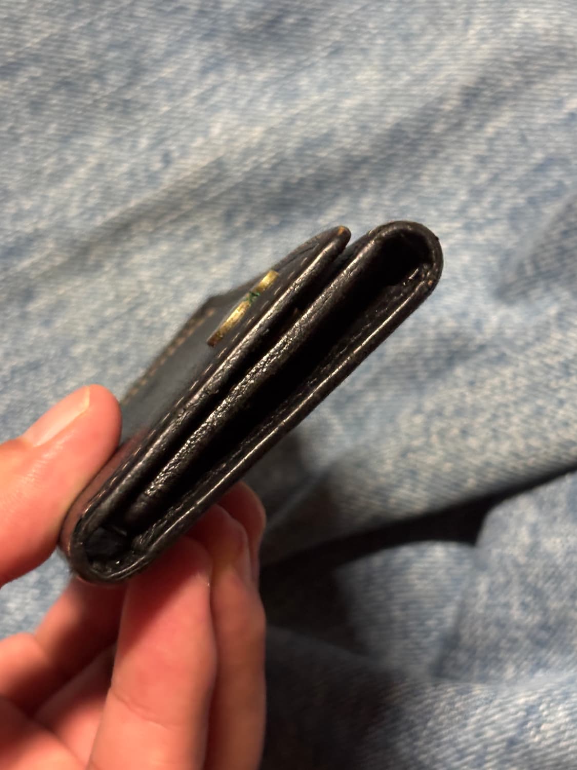 vintage bean pole leather wallet 상품이미지10