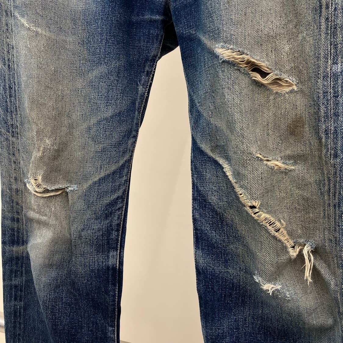 드님 데미지 데님팬츠 상품이미지6