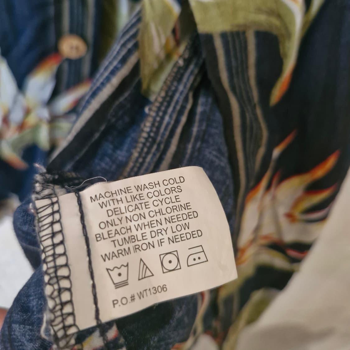 USA 빈티지 Puritan 퓨리탄 하와이안 플로럴 셔츠 XL 상품이미지3