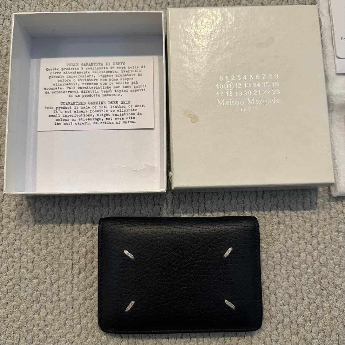 마르지엘라 레더 카드지갑 상품이미지2