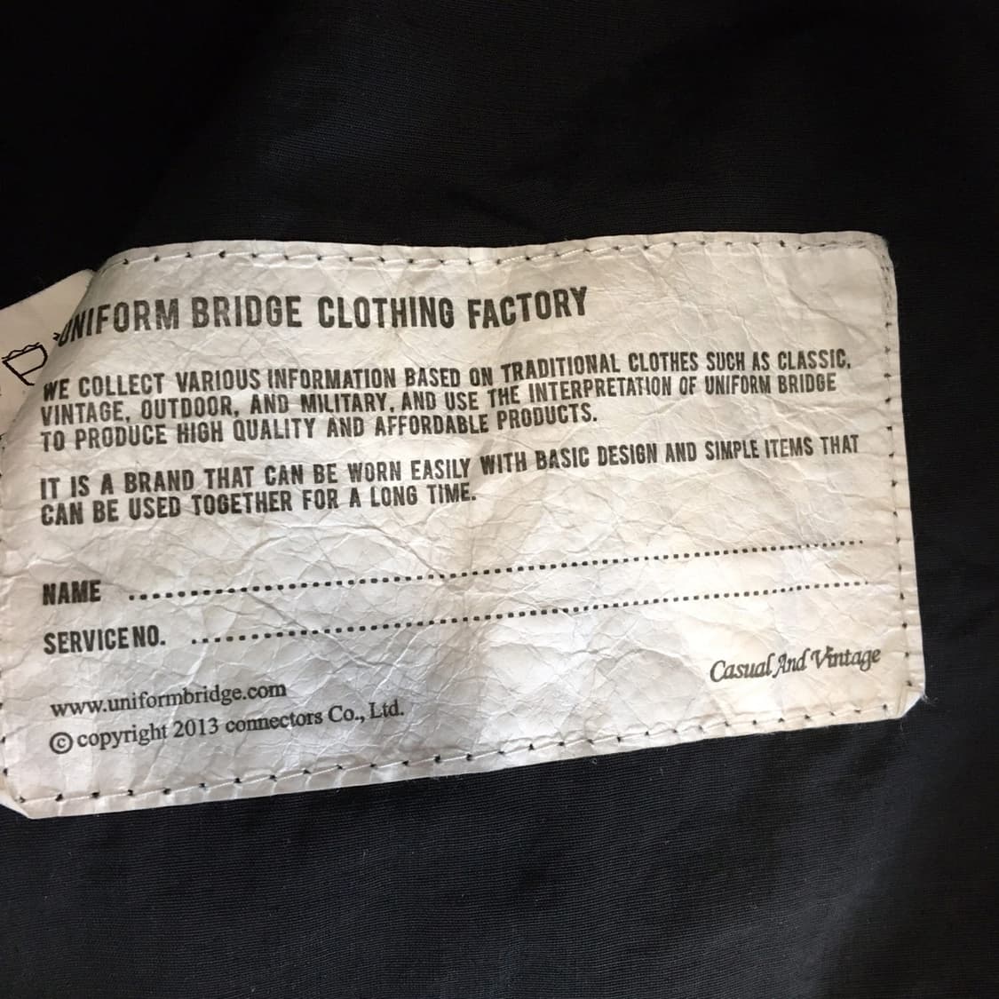 유니폼브릿지 유틸리티 셔츠자켓 XL  상품이미지6