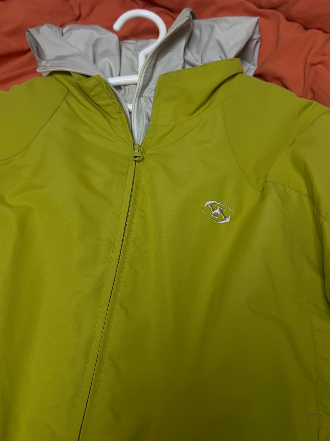 산산기어 도킹 자켓 라임 22FW 상품이미지2