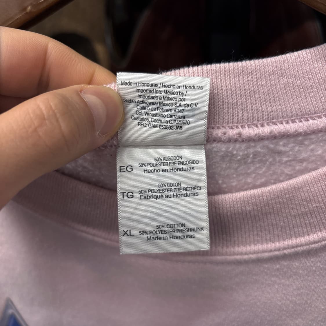 90s 길단 헤비 블론드 에어포스맘 서포터즈 프린팅 스웻셔츠 N704 상품이미지8