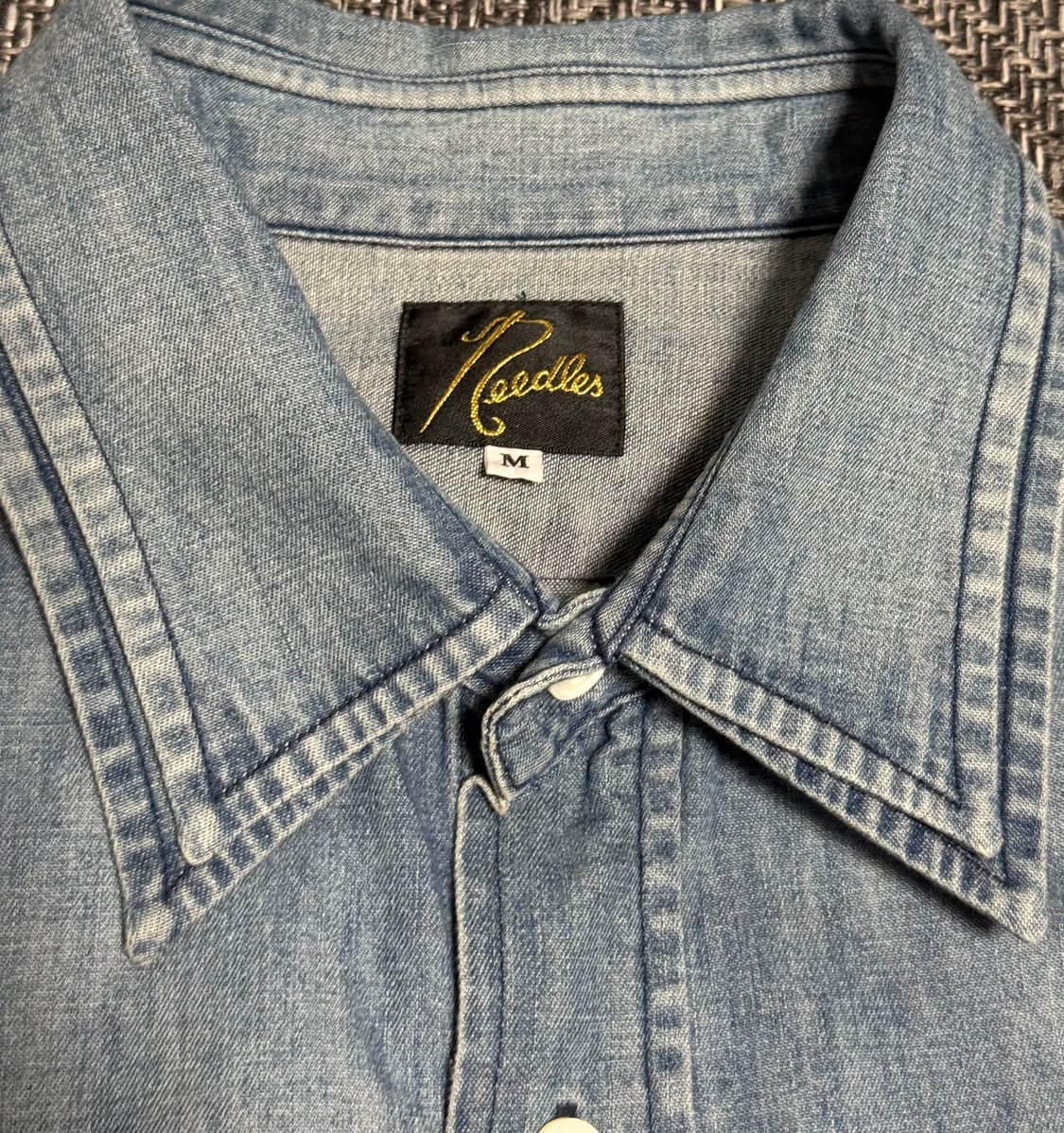 니들스 더블 칼라 셔츠 M 상품이미지6