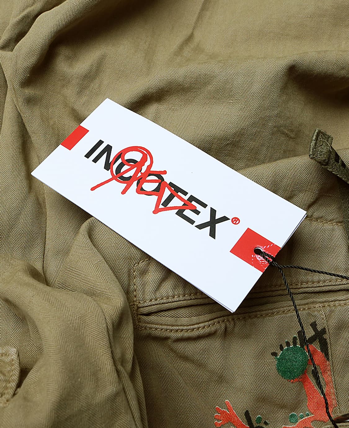 인코텍스 [Incotex] 레드 코튼 린넨 카키 테이퍼드 이태리 팬츠31 상품이미지10