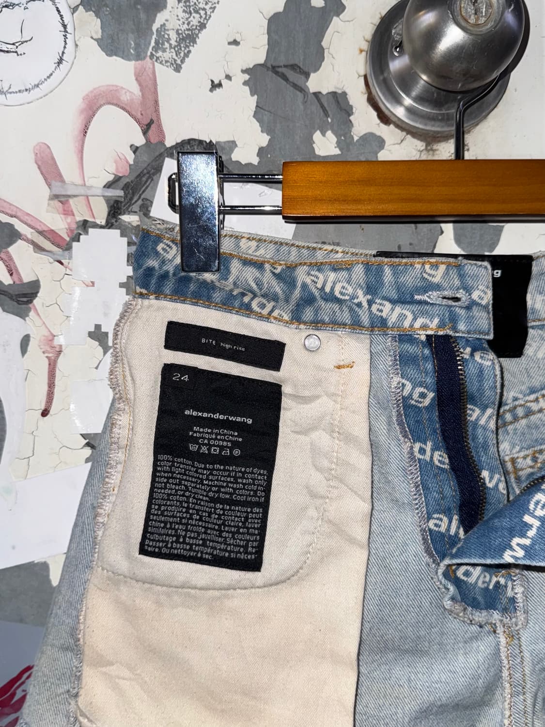 알렉산더왕 숏데님팬츠  상품이미지6