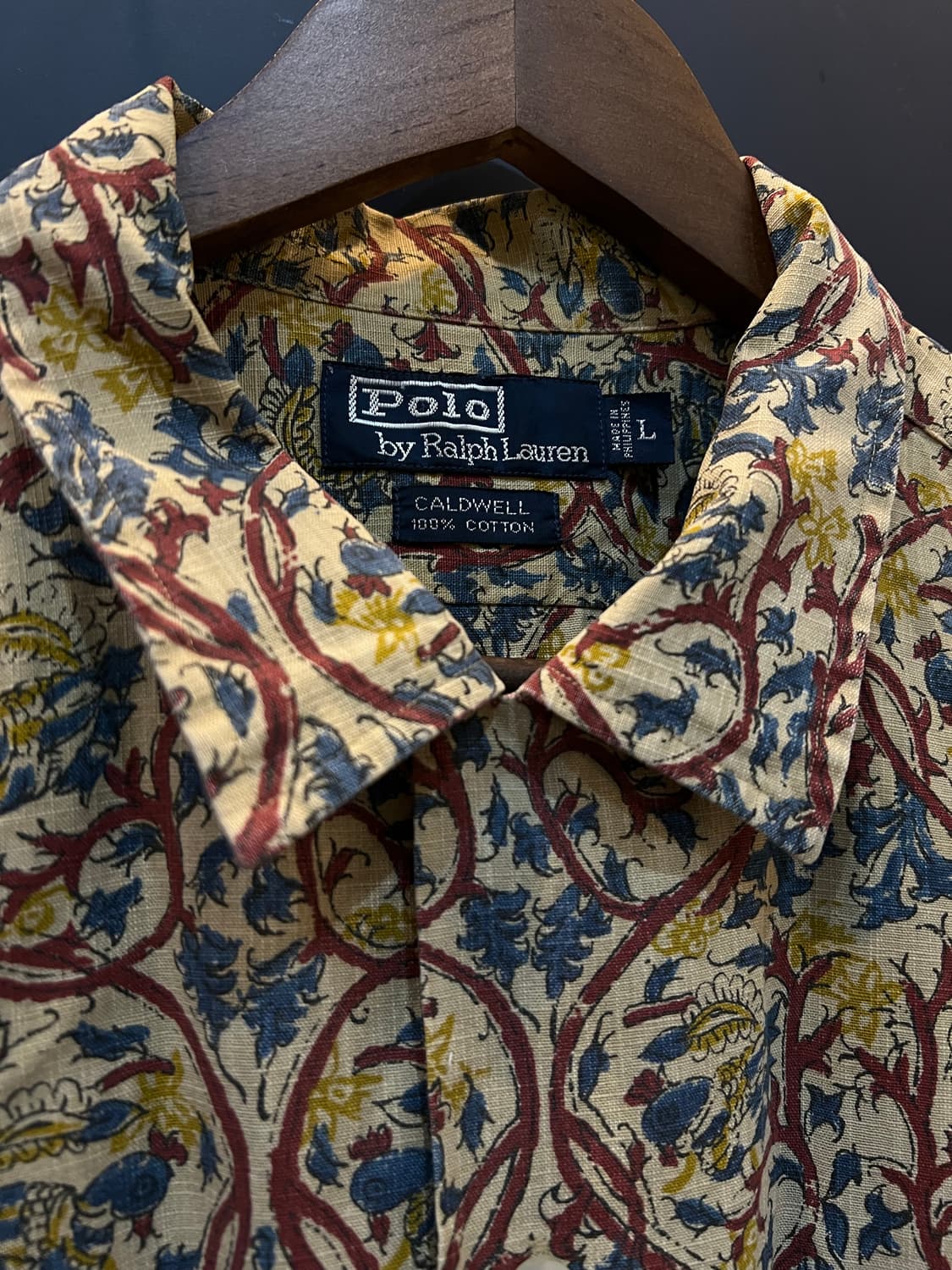 폴로 랄프로렌 카드웰 패턴 반팔 셔츠 상품이미지3