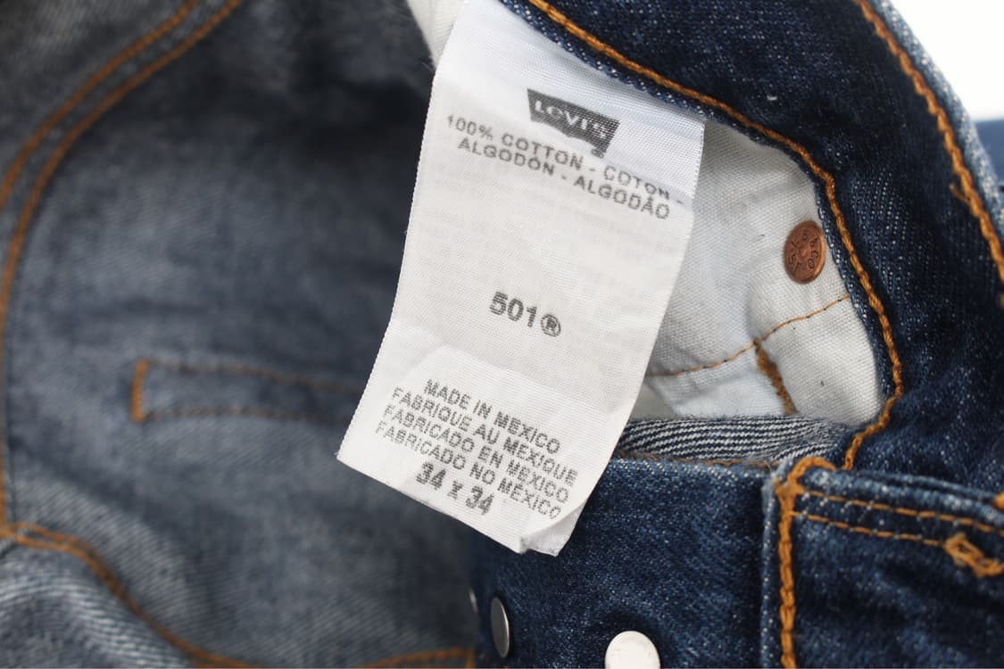 LEVI’S 501  Fit Indigo Denim Pan 상품이미지5