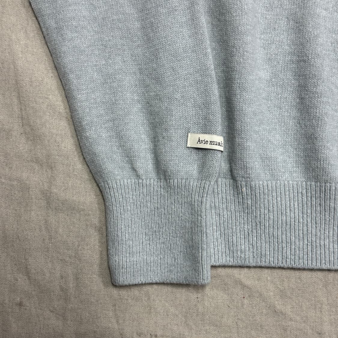 아비에무아 캐시미어 더블 레이어 카라니트 1 상품이미지3