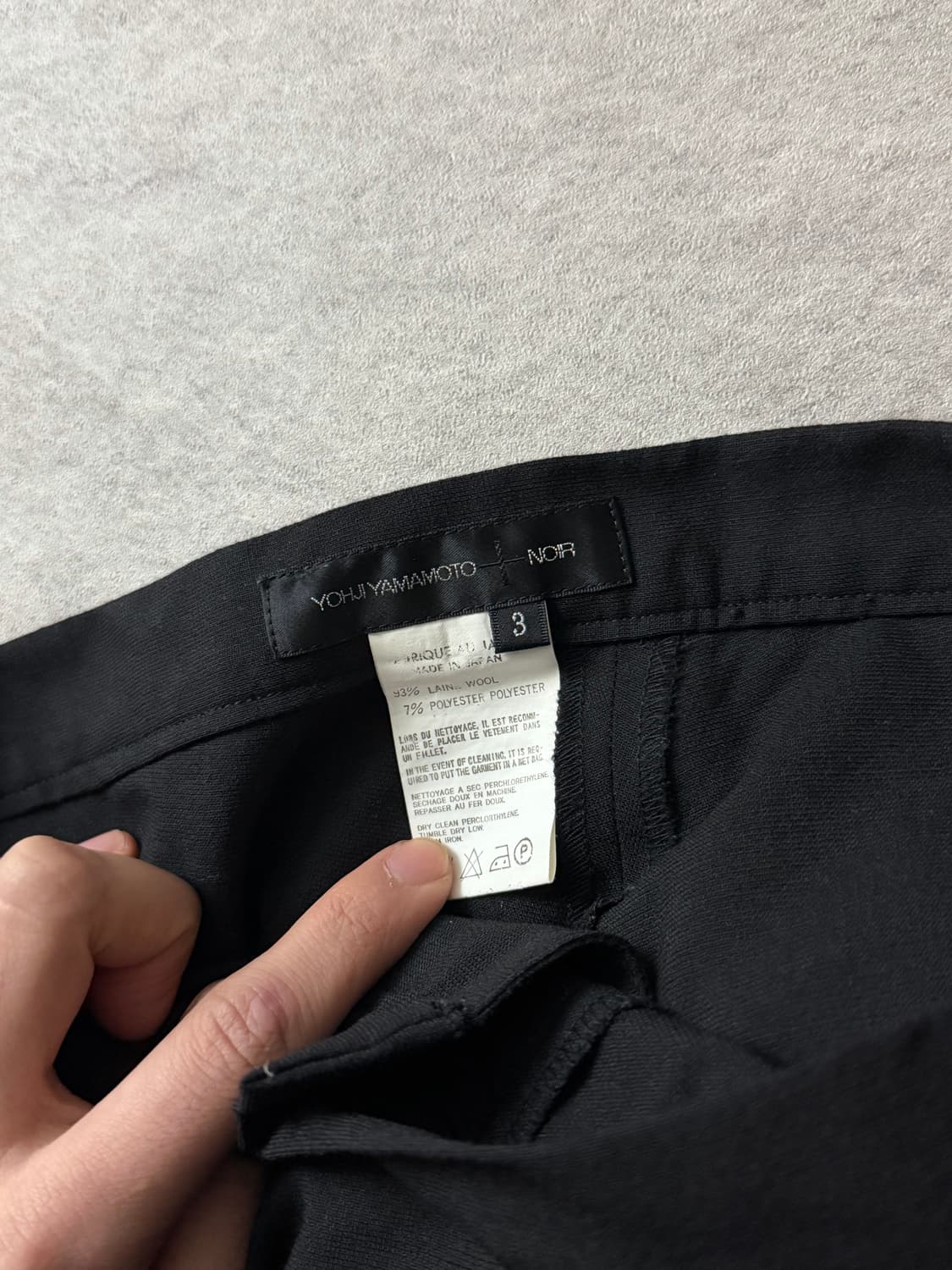 요지야마모토 스커트팬츠 상품이미지7