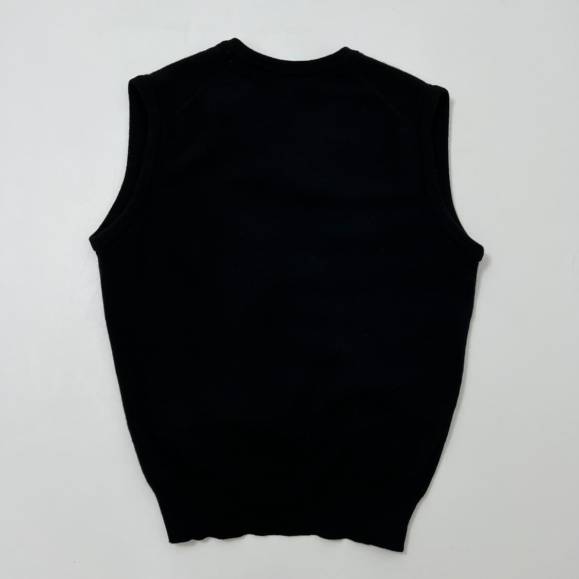 Burberry 버버리 오리지날 기마로고 블랙 니트조끼 상품이미지3