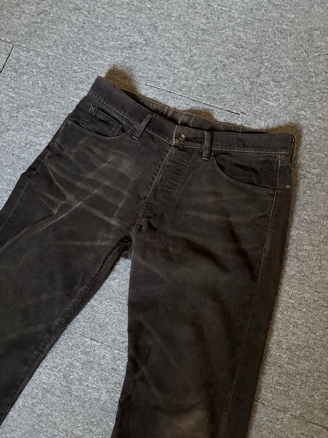 [S] 네이버후드 코듀로이 페이딩팬츠 상품이미지1