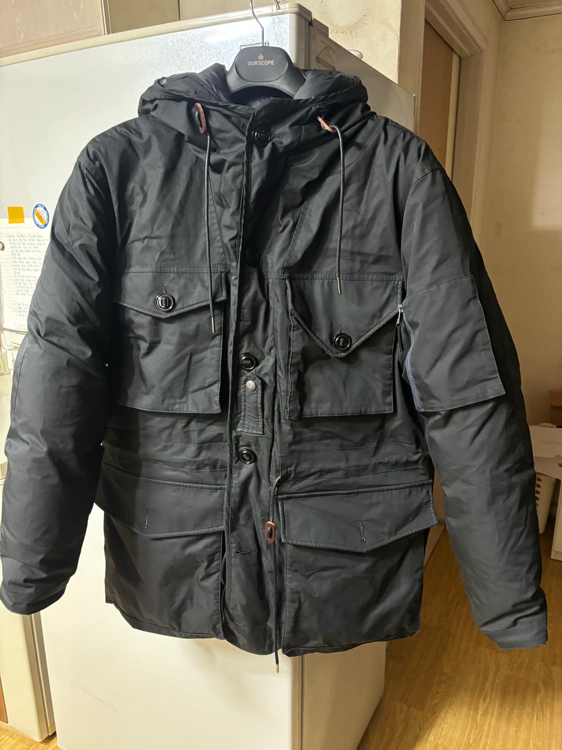 아웃스탠딩 / 콜드웨더 구스다운 캐나다군 파카 패딩 / M 상품이미지5