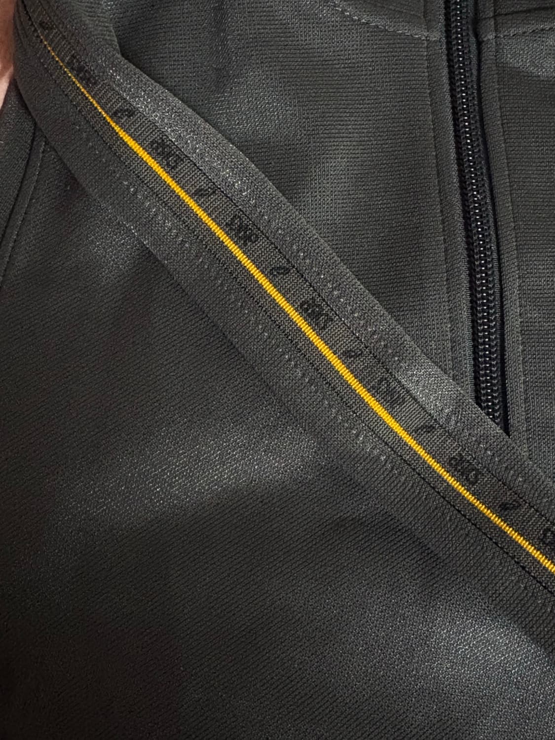 Y2K 스포티 빈티지 그레이 아식스 져지 트레이닝 자켓 상품이미지3